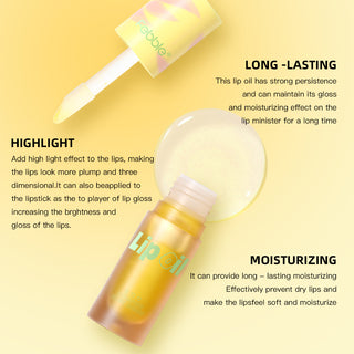 Oatmeal Lip Oil - Moisturizing, Plumping