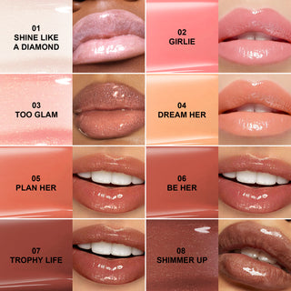 Bomb Shiny Non-Sticky Lip Gloss