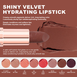 Shinny Velvet Matte Hydrating Lipstick