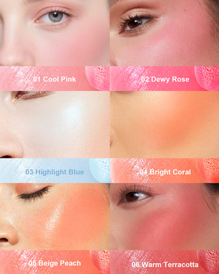 Fresh Creamy Liquid Blush - 6 Shades